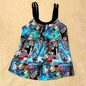 Rekita tankini top 3x nwt